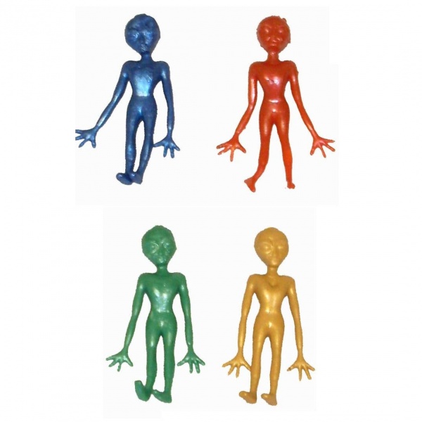 Large Stretchy ALIEN - Assorted Colours (1 Supplied)