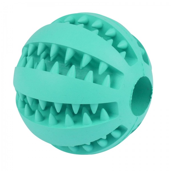 Treat Ball 7cm Puppy Dog Hard Rubber Training Toys Henbrandt (1 Supplied)