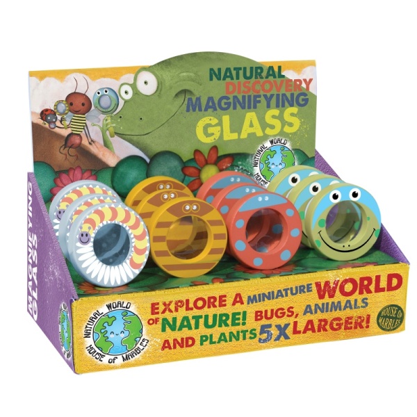 Wooden Animal Magnifying Glass By House Of Marbles - Age 5 Plus