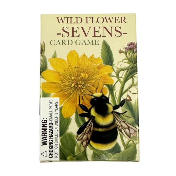 Wild Flower Sevens Card Game By House Of Marbles - Age 3 Plus