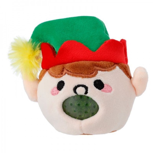 Assorted Christmas Queasy Squeezies Plush Toy Puckator