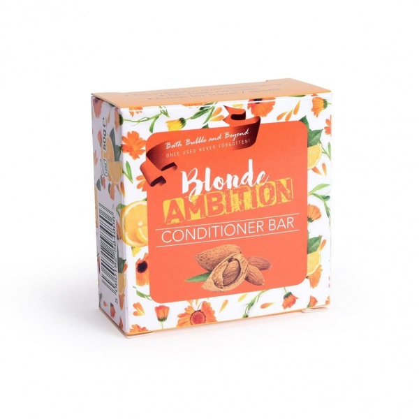 Blonde Ambition Conditioner Bars Rhubarb Fair Hair - Bath Bubble & Beyond 50g