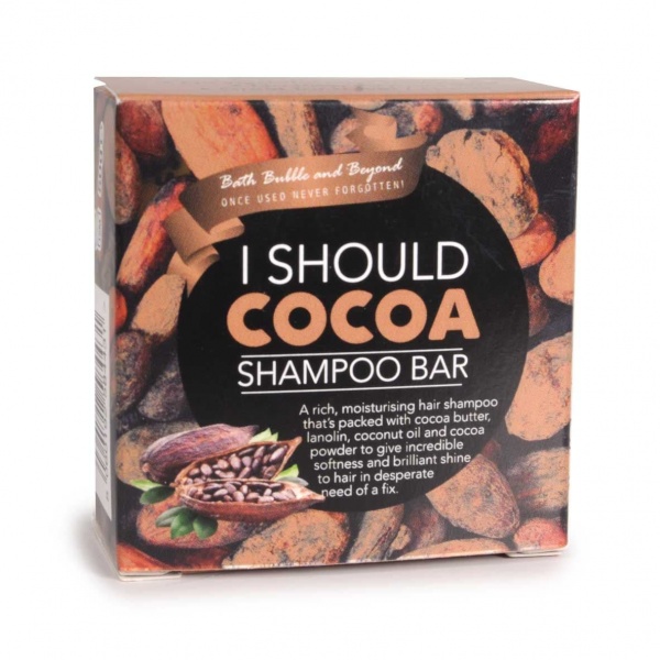 I Should Cocoa Chocolate Shine Hair  Shampoo Bars - Bath Bubble & Beyond 50g